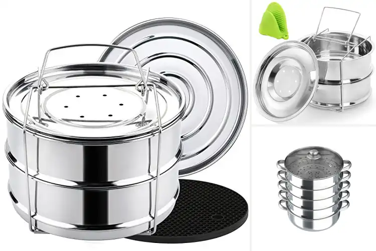 Detailed view of Best Stackable Steamers