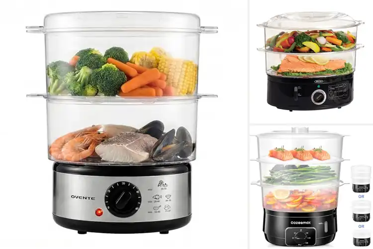Detailed view of Best Tiered Steamers