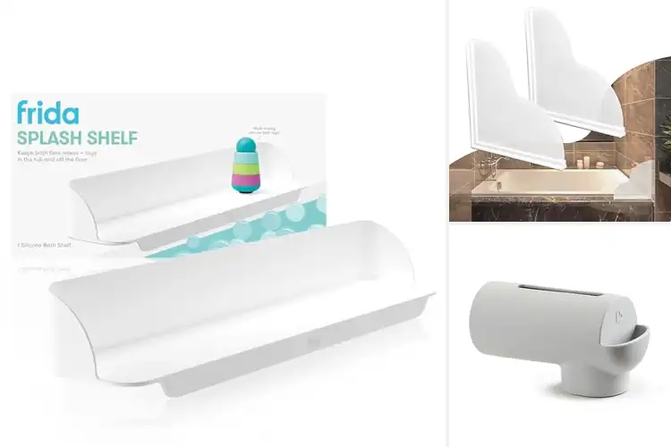 Detailed view of Best Toddler Bath Splash Guards