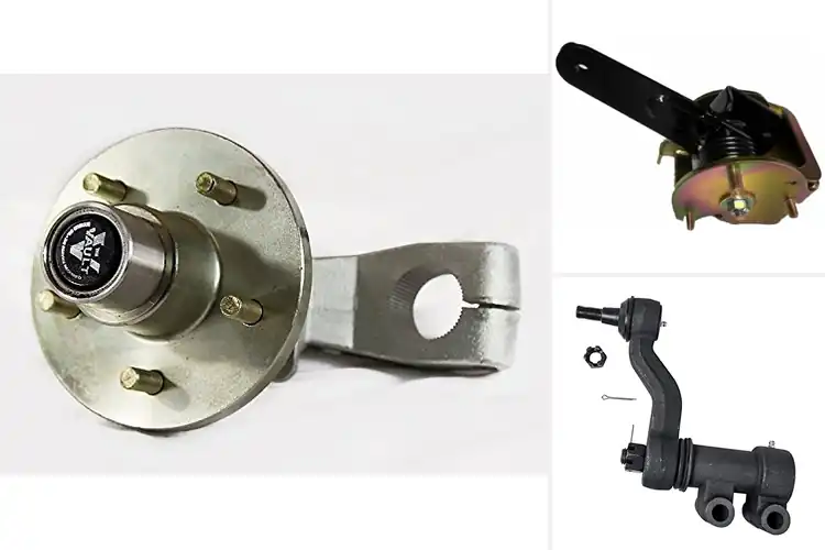 Detailed view of Best Torsion Arm Idler Assembly