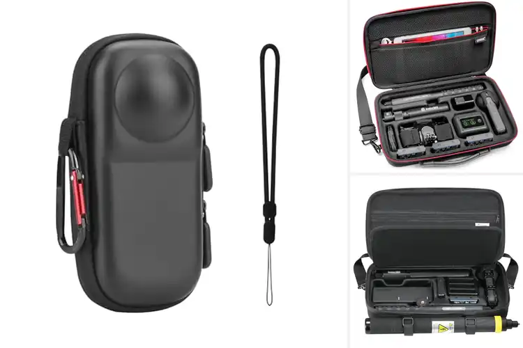 Detailed view of Best Travel Cases For Insta360 X5: Protect & Pack in Style