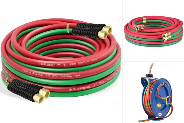 Detailed view of Best Twin Oxygen Acetylene Hoses