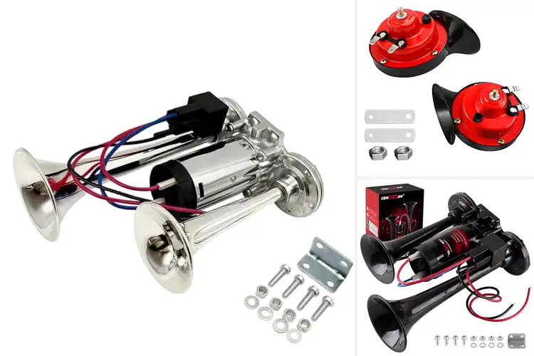 Detailed view of Best Universal Air Horns: Super Loud 12V Weatherproof Picks