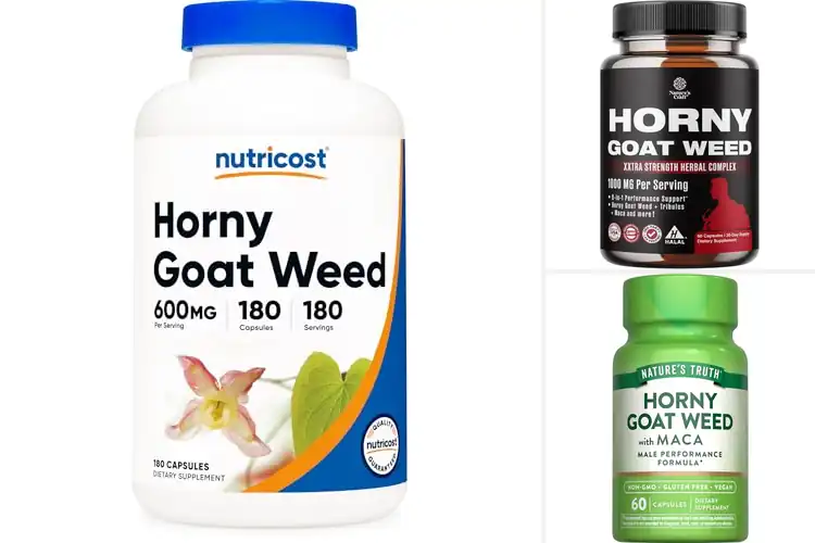 Detailed view of Best USA Made Horny Goat Weed Supplement Capsules