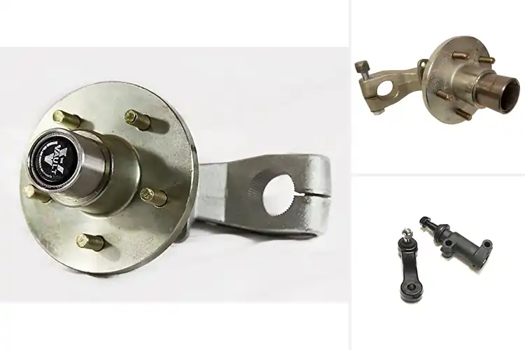 Detailed view of Best Vault Torsion Arm Idler Assembly