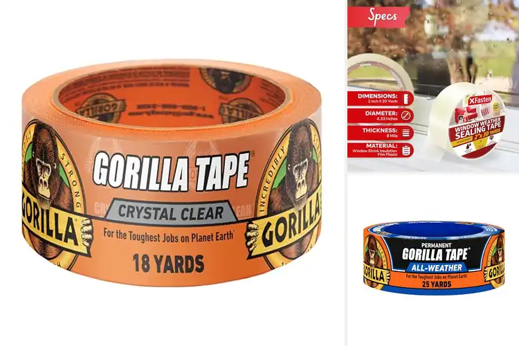 Detailed view of Best Weather Resistant Tapes