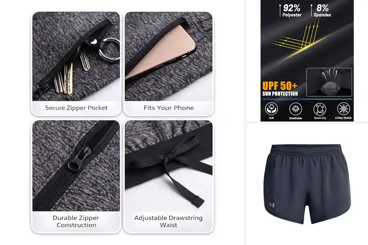 Detailed view of Best Womens Athletic Shorts: Top 10 Comfort & Performance