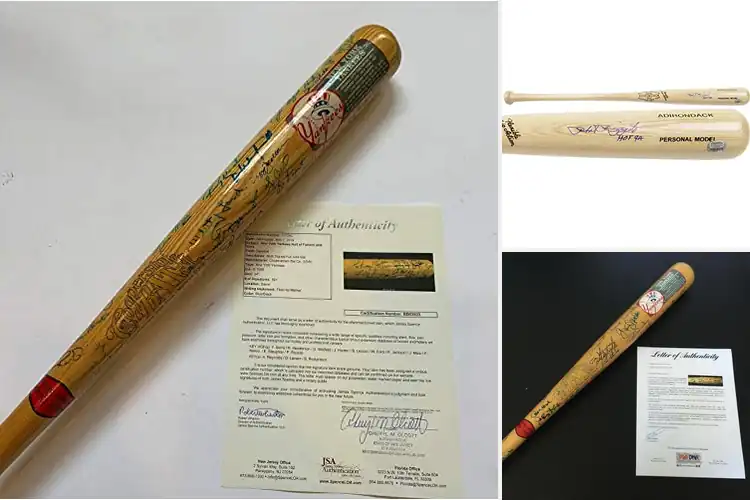 Detailed view of Best Yankee Hall Of Fame Bats