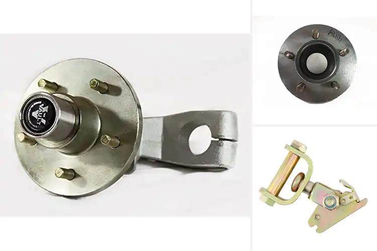 Detailed view of Best Zinc Plated Idler Assembly